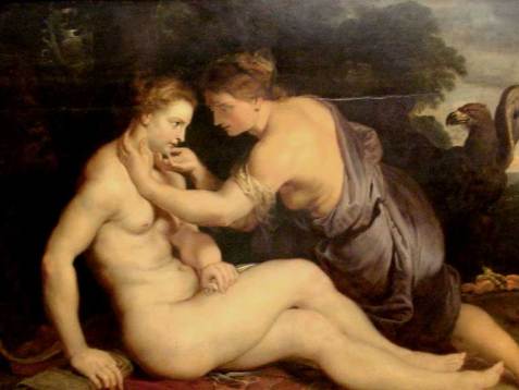 Jupiter e Calisto - Rubens