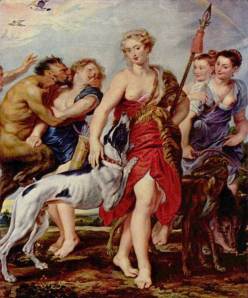 Diana e as ninfas - Rubens
